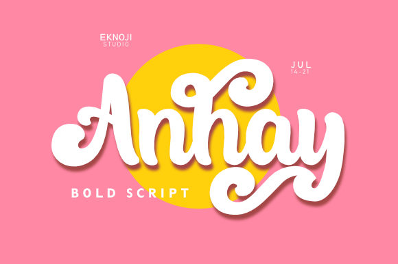 Anhay: A Premium Script Font with Elegance