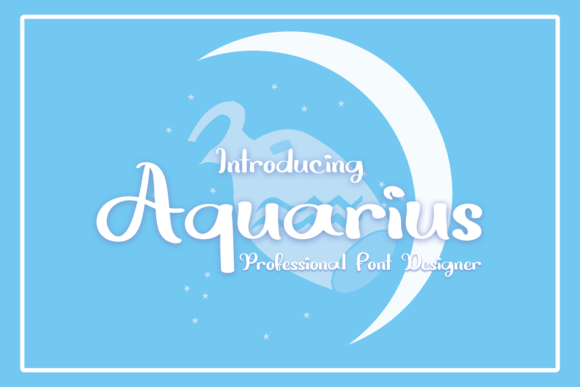 Aquarius: A Bold Script Font for Elegant Web Design