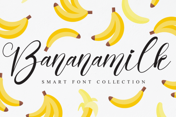 Bananamilk: A Charming Script Font for Engaging Campaigns