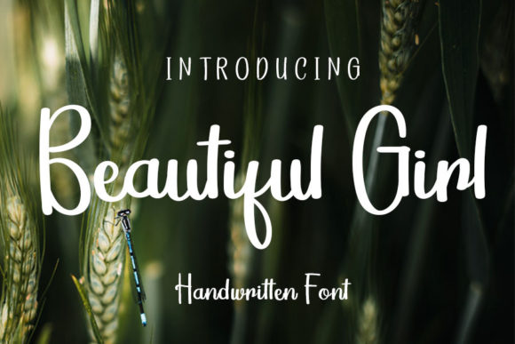 Beautiful Girl: A Charming Script Font for Creative Branding