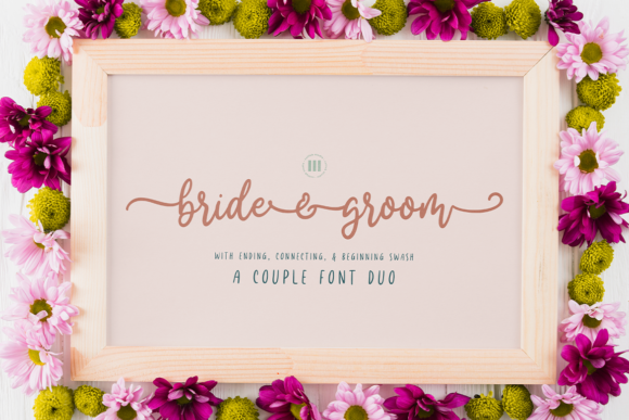 Bride and Groom: A Versatile Font Duo for Creative Campaigns