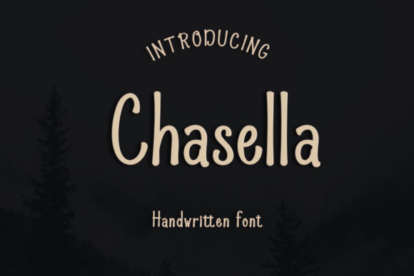 Chasella: A Handwritten Font for Elegant Web Design