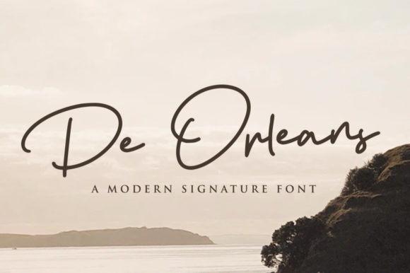 De Orleans: A Script Font for Creative Business Branding