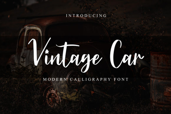 Elevate Your Brand with the Vintage Car Font