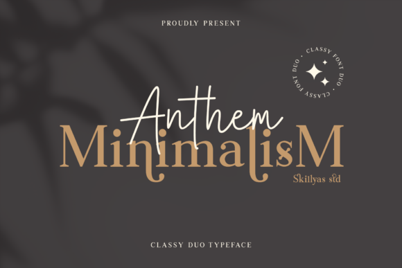 Enhance Your Brand with Anthem Minimalism Duo Font