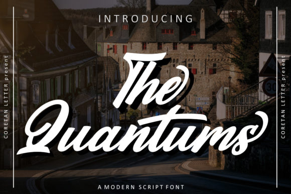 Enhance Your Brand with The Quantums Handwritten Font