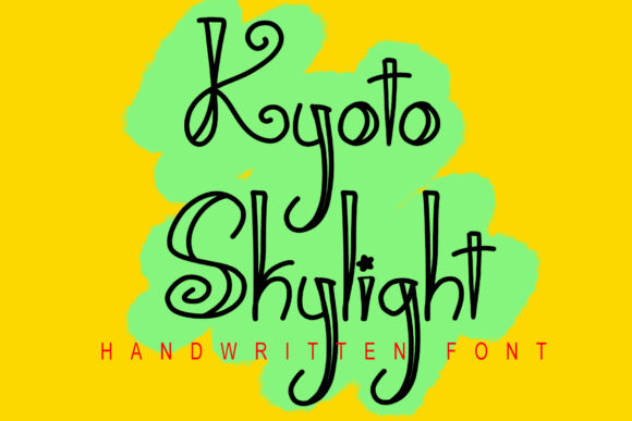 Enhance Your Campaign with Kyoto Skylight Font