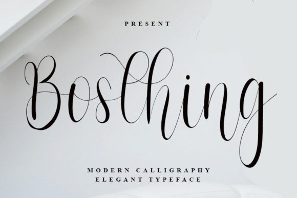 Exploring Bosthing: A Versatile Script Amp Font