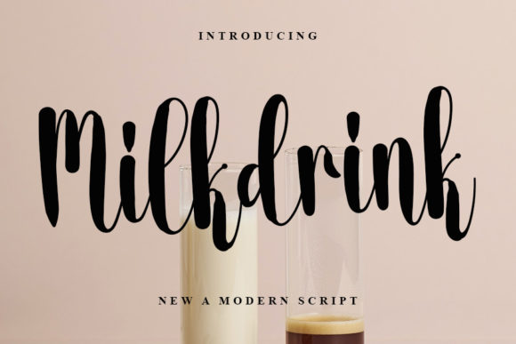 Exploring Milkdrink: A Versatile Handwritten Font for Creative Projects