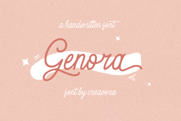 Genora: A Charming Handwritten Font for Makers