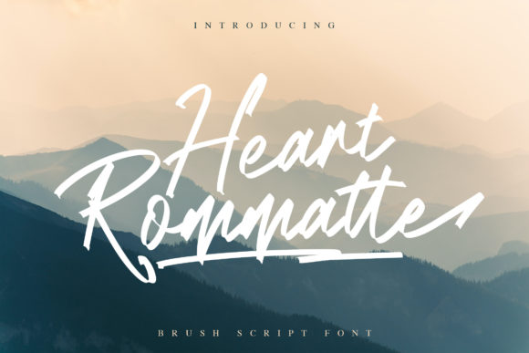Heart Rommatte: A Handwritten Font for Engaging Campaigns