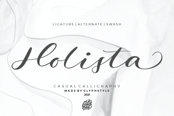 Holista Calligraphy: A Versatile Script Font for Web Design