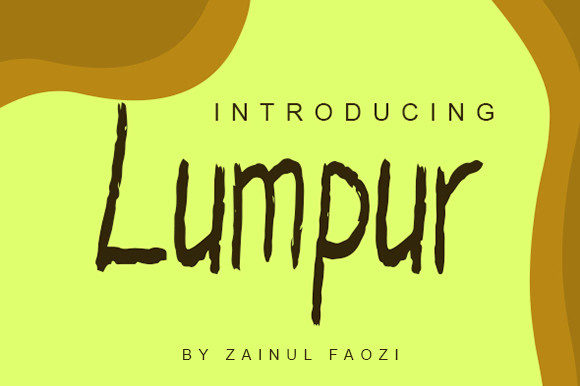 Lumpur: A Charming Handwritten Font for Web Design
