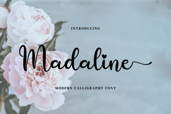 Madaline: A Refined Script Font for Elegant Branding