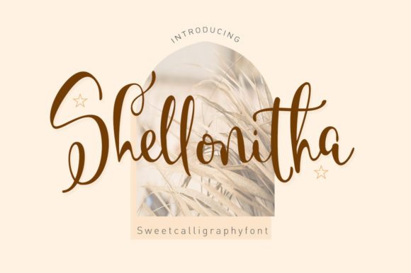 Shellonitha: A Handwritten Font for Elegant Publishing
