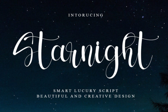 Starnight: A Chic Handwritten Font for Modern Campaigns