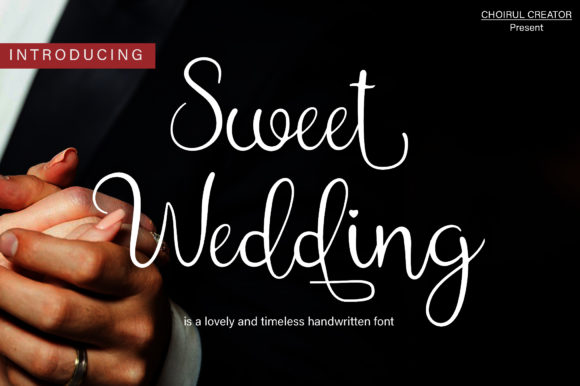 Sweet Wedding: A Timeless Handwritten Font for Web Design