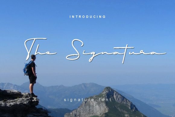 The Signatura: A Font for Elegant Editorial Design