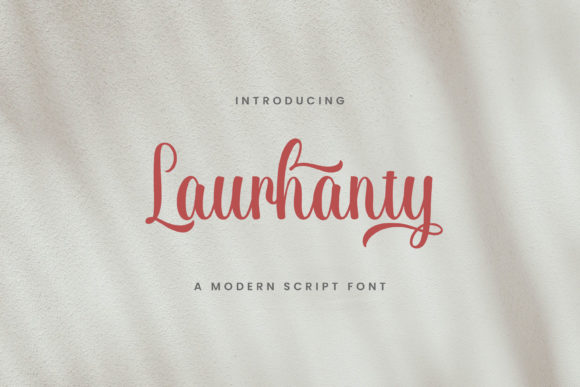 Transform Your Brand with Laurhanty: A Premium Script Font