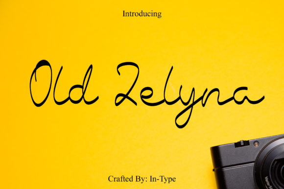 Transform Your Brand with Old Zelyna: A Charming Script Font