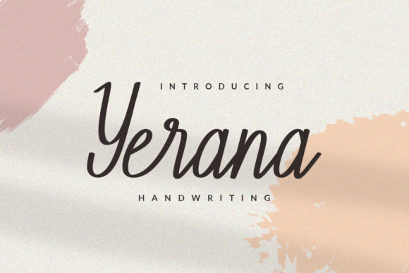 Yerana: A Handwritten Font for Elegant Editorial Design